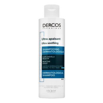 Vichy Dercos Ultra Soothing Sulfate-Free Shampoo Normal To Oily Hair