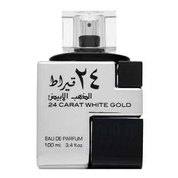 Lattafa 24 Carat White Gold