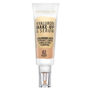 Dermacol Hyaluron Make-up & Serum 02 Nude