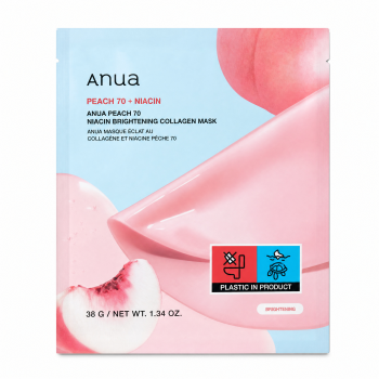 Anua Peach 70 + Niacin Brightening Collagen Mask