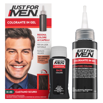 Just For Men Gel Color H45 Dark Brown Black