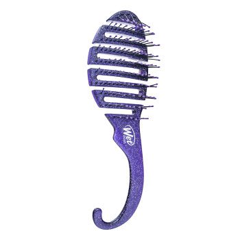 Wet Brush Shower Detangler Glitter Purple
