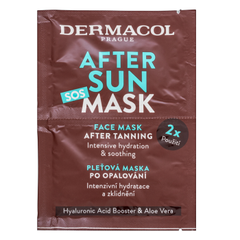 Dermacol After Sun Face Mask 2 x 8 ml