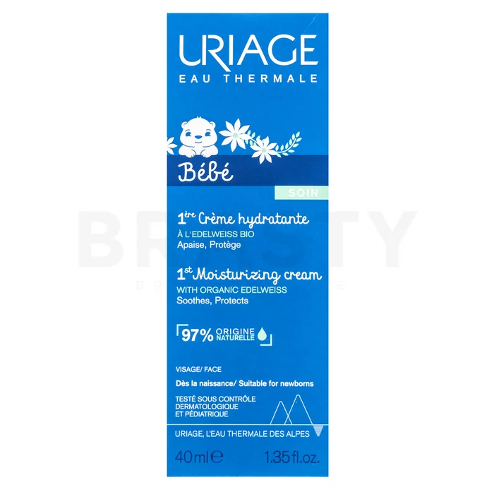 Uriage Bébé 1st Moisturizing Cream with Organic Edelweiss
