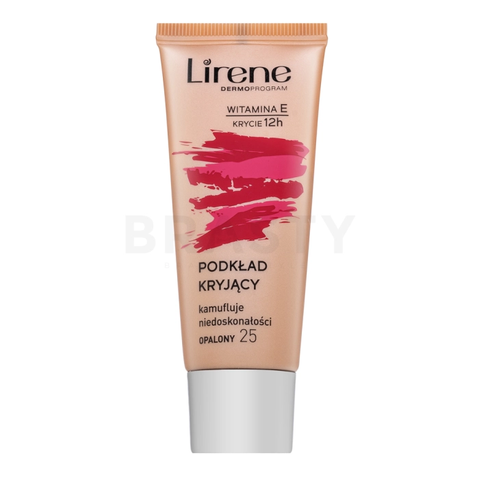 Lirene Vitamin E High-Coverage Liquid Foundation 25 Tanned