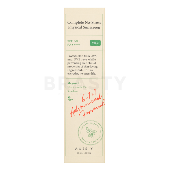 Axis-Y Complete No- Stress Physical Sunscreen SPF50 + PA++++