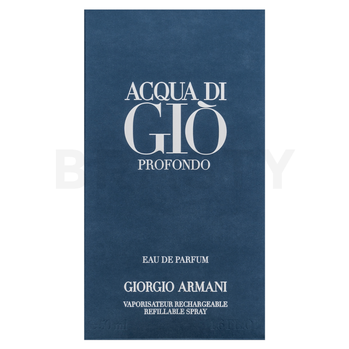 Armani Acqua di Gio Profondo EDP M 50 ml Refillable