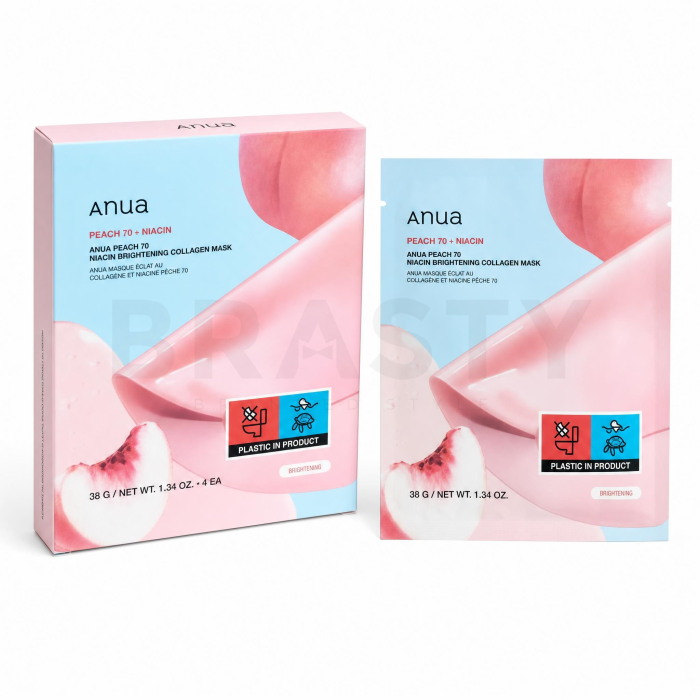 Anua Peach 70 + Niacin Brightening Collagen Mask