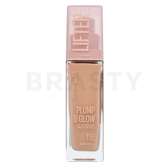 Maybelline Lifter Plump & Glow SPF 15 Foundation 118