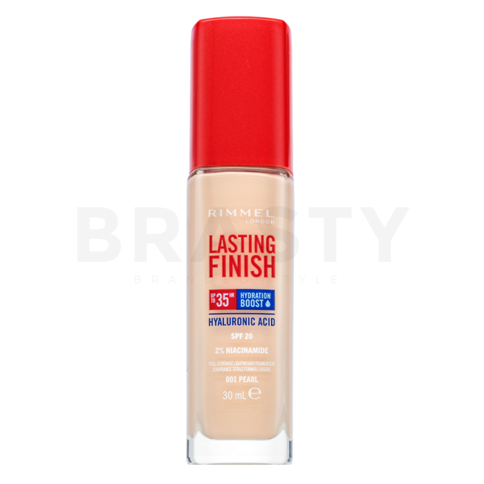 Rimmel London Lasting Finish 35HR SPF20 Full Coverage Lightweight Foundation 001