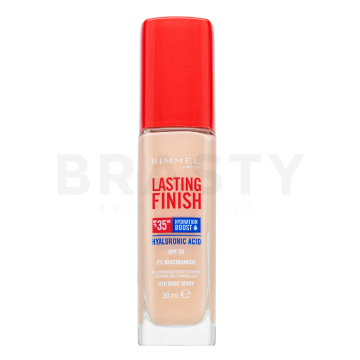 Rimmel London Lasting Finish 35HR SPF20 Full Coverage Lightweight Foundation 010