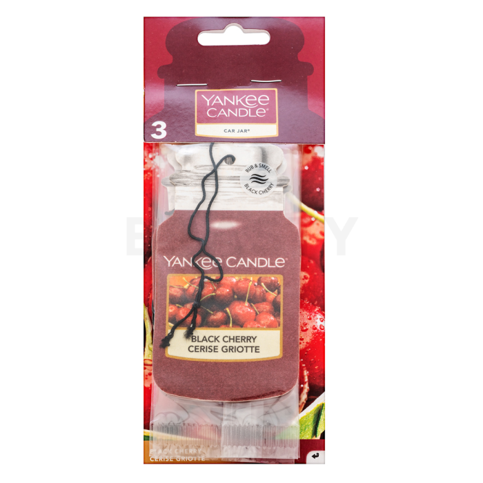 Yankee Candle Car Jar Set Black Cherry