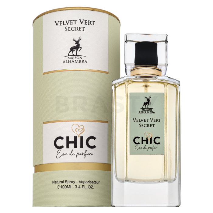 Maison Alhambra Velvet Vert Secret Chic