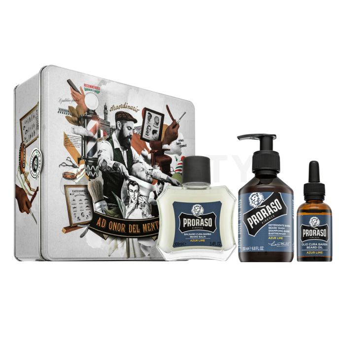 Proraso Azur Lime Metal Box Beard Care