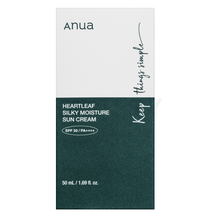 Anua Heartleaf Silky Moisture Sun Cream SPF50+ PA++++